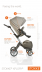 WÓZEK STOKKE® XPLORY® + GONDOLA BROWN