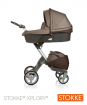 WÓZEK STOKKE® XPLORY® + GONDOLA BROWN