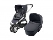WÓZEK MURA 3+GONDOLA  TOTAL BLACK