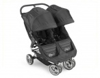 WÓZEK CITI MINI DOUBLE  BLACK/ BLACK