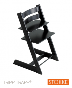 KRZESEŁKO STOKKE® TRIPP TRAPP® CZARNE