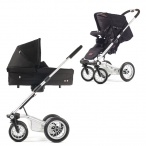 WÓZEK 4RIDER LIGHT NEXT+ GONDOLA CARGO NEW BLACK