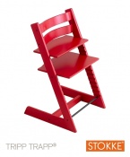 KRZESEŁKO STOKKE® TRIPP TRAPP® CZERWONE