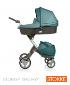 WÓZEK STOKKE® XPLORY® + GONDOLA BLUE