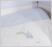 KOMPLET POŚCIELI 5cz. Elefante Blue