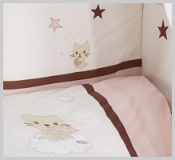 KOMPLET POŚCIELI 6cz. Gatito Pink