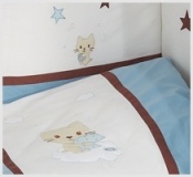 KOMPLET POŚCIELI 6cz. Gatito Blue