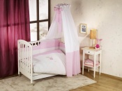 BALDACHIM 170x300cm Elefante Pink