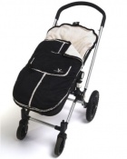 ŚPIWOREK DO SPACERÓWKI baby black
