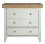 KOMODA Z PRZEWIJAKIEM PRAIRIE IVORY