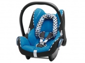 FOTEL CABRIOFIX CHECKER BLUE
