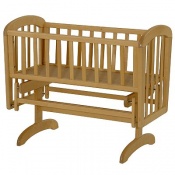 KOŁYSKA ANNA GLIDER CRIB NATURAL