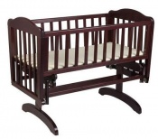 KOŁYSKA ANNA GLIDER CRIB WALNUT