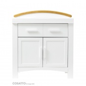 KOMODA HOGARTH  WHITE&OAK FINISH