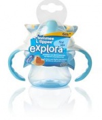 PIERWSZY KUBEK NIEKAPEK Z UCHWYTAMI 150ml niebieski EXPLORA