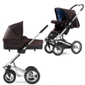 WÓZEK 4RIDER SINGLE SPOKE+GONDOLA NEXT CARGO CHOCOLATE