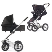 WÓZEK 4RIDER SINGLE SPOKE+GONDOLA NEXT CARGO NEW BLACK