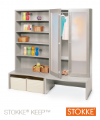 SZAFA KOMPLET STOKKE® KEEP™ POPIELATY