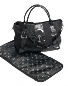 TORBA DO WÓZKA STYLE BLACK LEATHERETTE