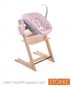TEKSTYLIA NEWBORN SET STOKKE® RÓŻ