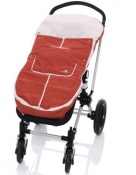 ŚPIWOREK DO SPACERÓWKI warm red